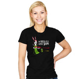Say Hello to My Little Friend! - Womens T-Shirts RIPT Apparel Small / Black