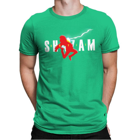 Say It - Mens Premium T-Shirts RIPT Apparel Small / Kelly Green