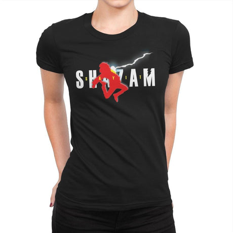 Say It - Womens Premium T-Shirts RIPT Apparel Small / Black