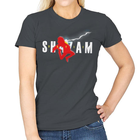 Say It - Womens T-Shirts RIPT Apparel Small / Charcoal