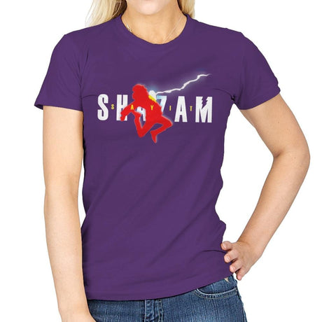 Say It - Womens T-Shirts RIPT Apparel Small / Purple