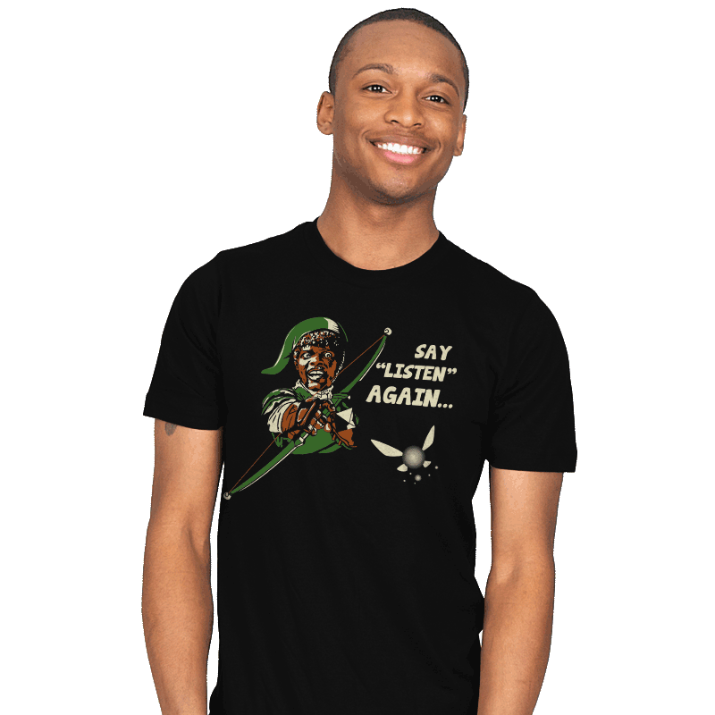 Say Listen Again - Mens T-Shirts RIPT Apparel