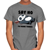 Say No To Doing Things - Mens T-Shirts RIPT Apparel