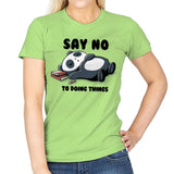 Say No To Doing Things - Womens T-Shirts RIPT Apparel Small / Mint Green