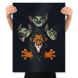 Scar Rhapsody - Prints Posters RIPT Apparel 18x24 / Black