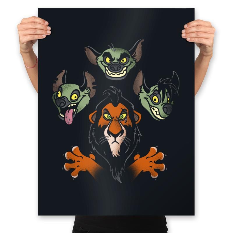 Scar Rhapsody - Prints Posters RIPT Apparel 18x24 / Black