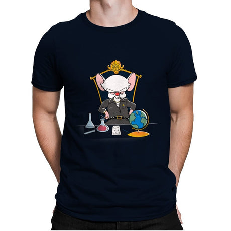 ScarBrain - Mens Premium T-Shirts RIPT Apparel Small / Midnight Navy