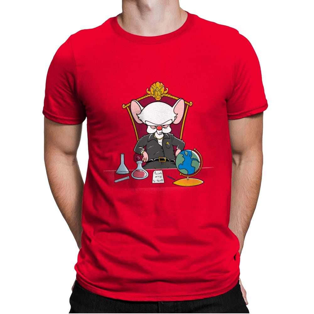 ScarBrain - Mens Premium T-Shirts RIPT Apparel Small / Red