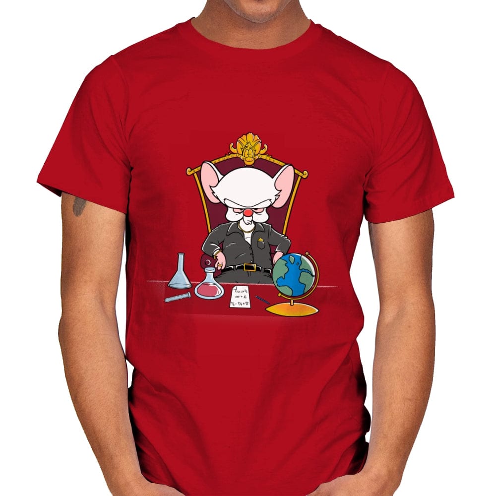 ScarBrain - Mens T-Shirts RIPT Apparel Small / Red