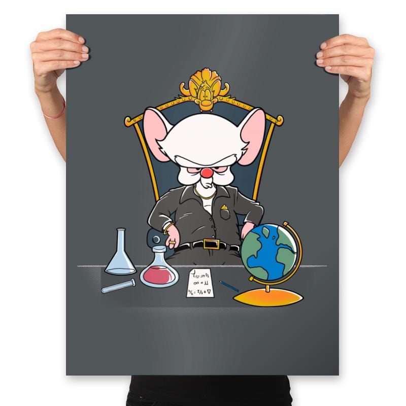 ScarBrain - Prints Posters RIPT Apparel 18x24 / Charcoal