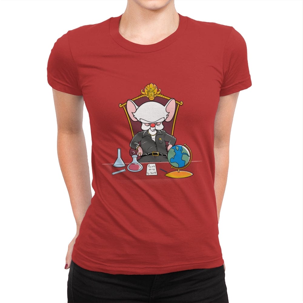 ScarBrain - Womens Premium T-Shirts RIPT Apparel Small / Red