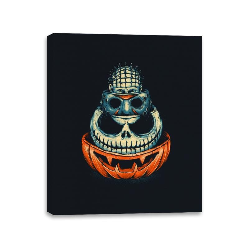Scare Squad - Canvas Wraps Canvas Wraps RIPT Apparel 11x14 / Black