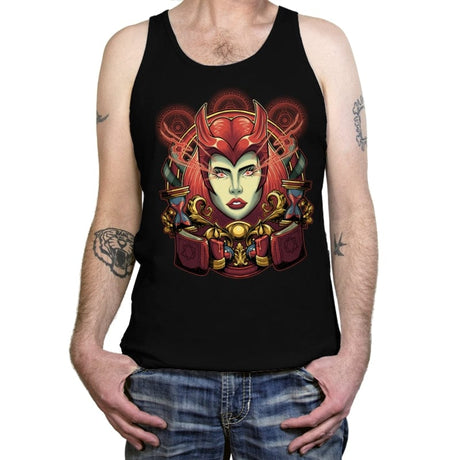 Scarlet Witch - Tanktop Tanktop RIPT Apparel X-Small / Black
