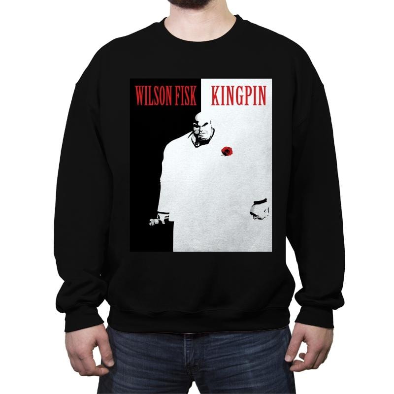 Scarpin - Crew Neck Sweatshirt Crew Neck Sweatshirt RIPT Apparel Small / Black