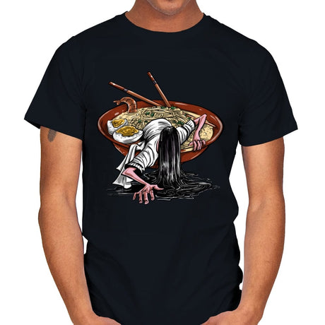 Scary Bowl - Mens T-Shirts RIPT Apparel Small / Black