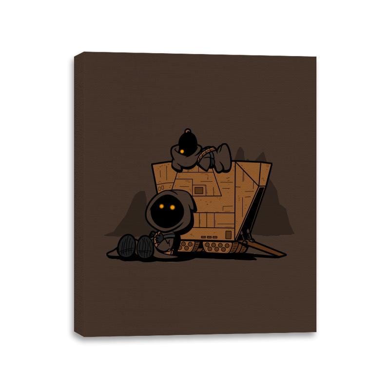 Scavenger Nuts - Canvas Wraps Canvas Wraps RIPT Apparel 11x14 / Dark Chocolate