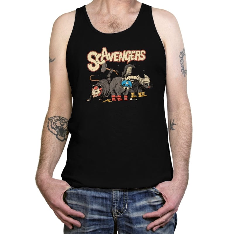 Scavengers Assemble! - Tanktop Tanktop RIPT Apparel X-Small / Black