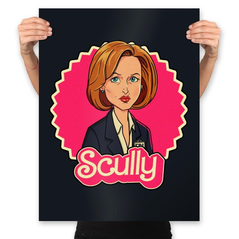 Sceptical Scully - Prints Posters RIPT Apparel 18x24 / Black
