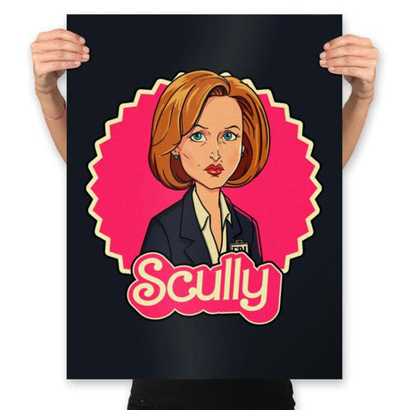 Sceptical Scully - Prints Posters RIPT Apparel 18x24 / Black