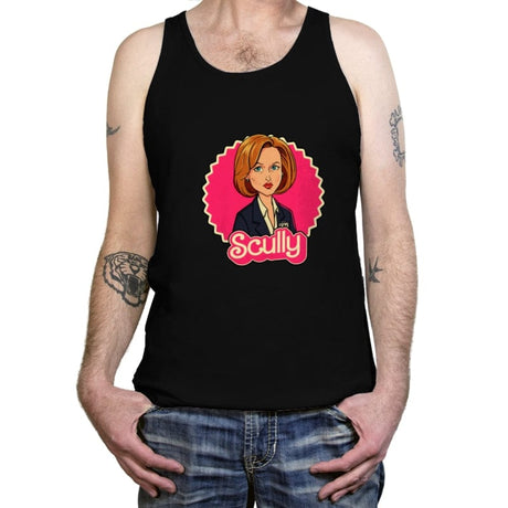Sceptical Scully - Tanktop Tanktop RIPT Apparel X-Small / Black