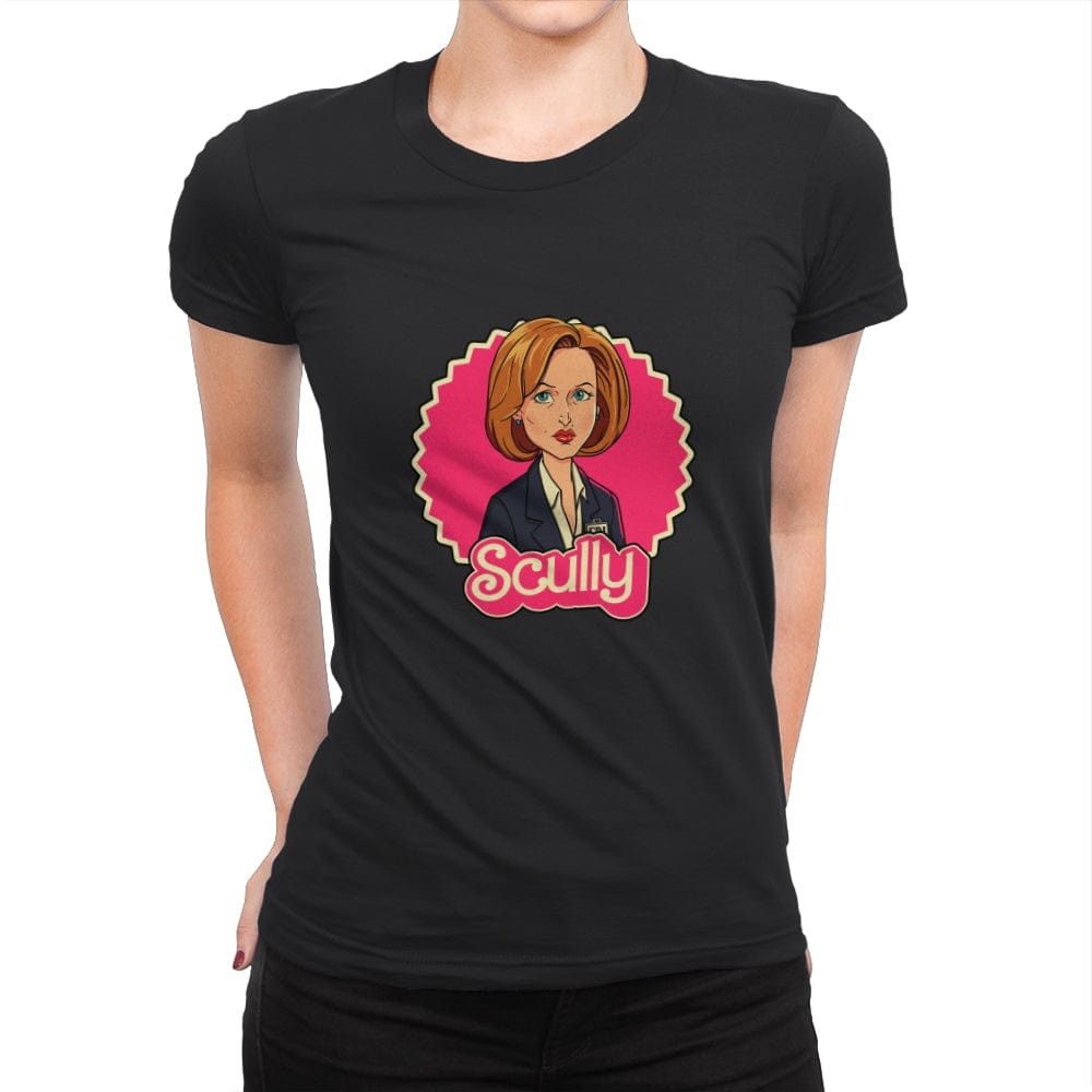Sceptical Scully - Womens Premium T-Shirts RIPT Apparel Small / Black