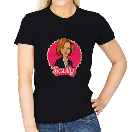 Sceptical Scully - Womens T-Shirts RIPT Apparel Small / Black