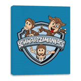 Schwartzimaniacs (Light Side) - Canvas Wraps Canvas Wraps RIPT Apparel 16x20 / Sapphire