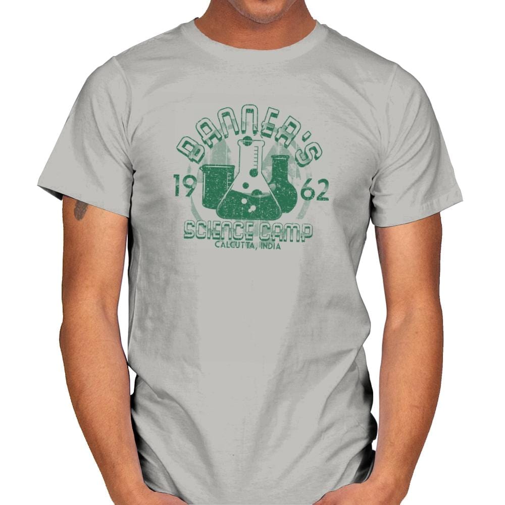 Science Camp Exclusive - Mens T-Shirts RIPT Apparel Small / Ice Grey