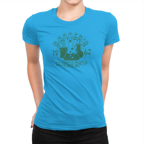 Science Camp Exclusive - Womens Premium T-Shirts RIPT Apparel Small / Turquoise
