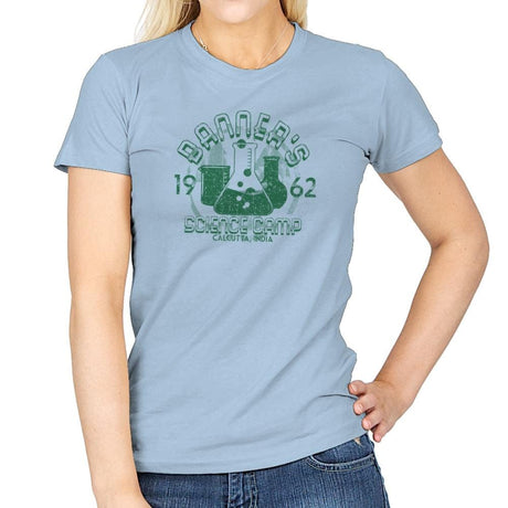 Science Camp Exclusive - Womens T-Shirts RIPT Apparel Small / Light Blue