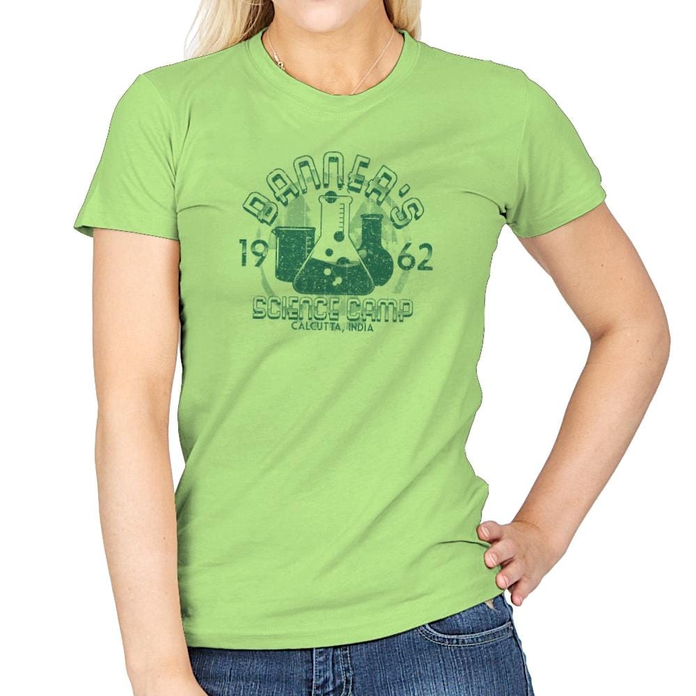 Science Camp Exclusive - Womens T-Shirts RIPT Apparel Small / Mint Green