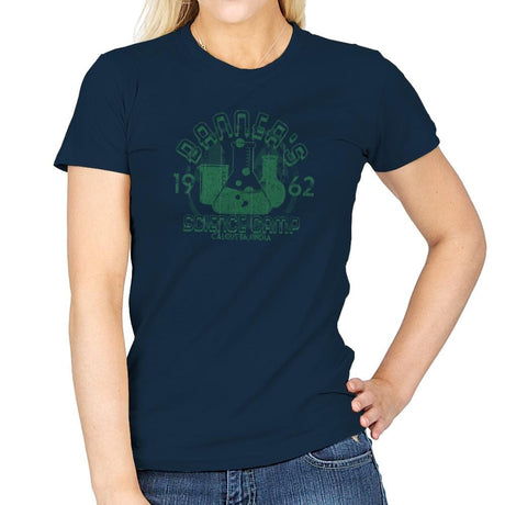 Science Camp Exclusive - Womens T-Shirts RIPT Apparel Small / Navy