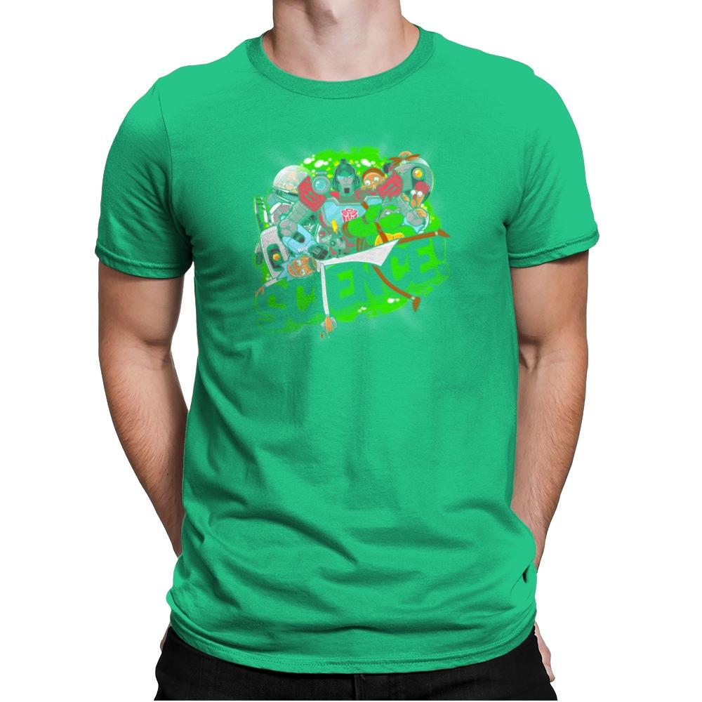 SCIENCE! Exclusive - Mens Premium T-Shirts RIPT Apparel Small / Kelly Green