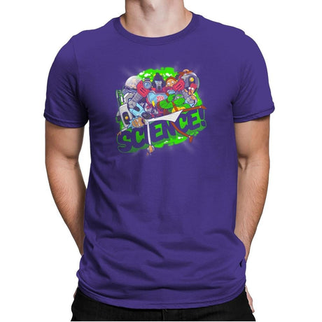 SCIENCE! Exclusive - Mens Premium T-Shirts RIPT Apparel Small / Purple Rush