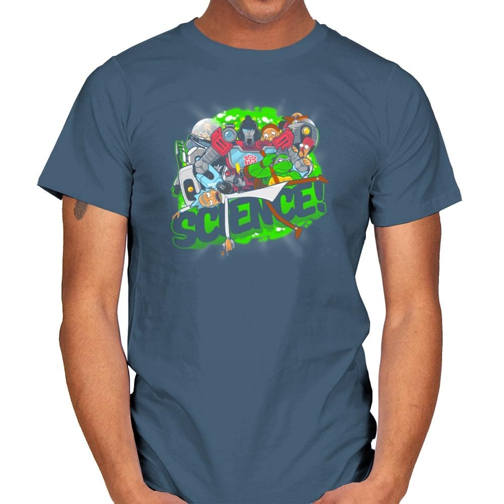 SCIENCE! Exclusive - Mens T-Shirts RIPT Apparel Small / Indigo Blue