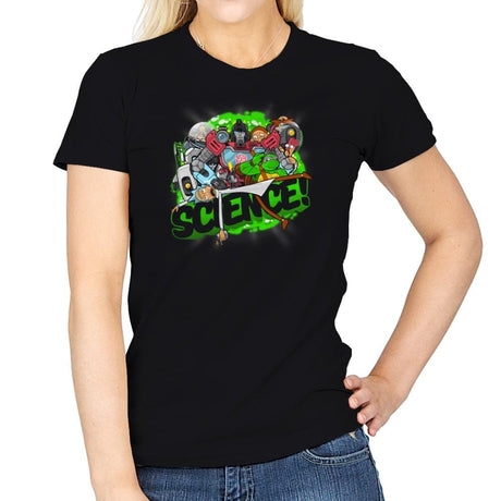 SCIENCE! Exclusive - Womens T-Shirts RIPT Apparel Small / Black