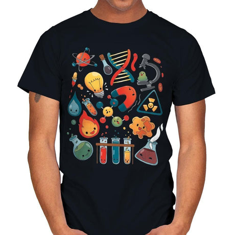 Science Is Amazing - Mens T-Shirts RIPT Apparel Small / Black