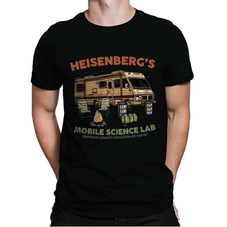 Science on the Go! - Mens Premium T-Shirts RIPT Apparel Small / Black
