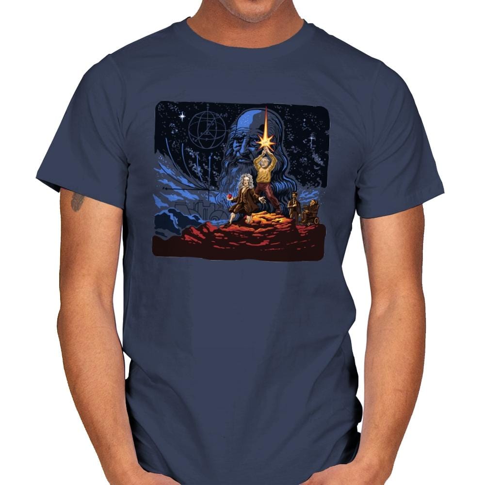 Science Wars - Mens T-Shirts RIPT Apparel Small / Navy