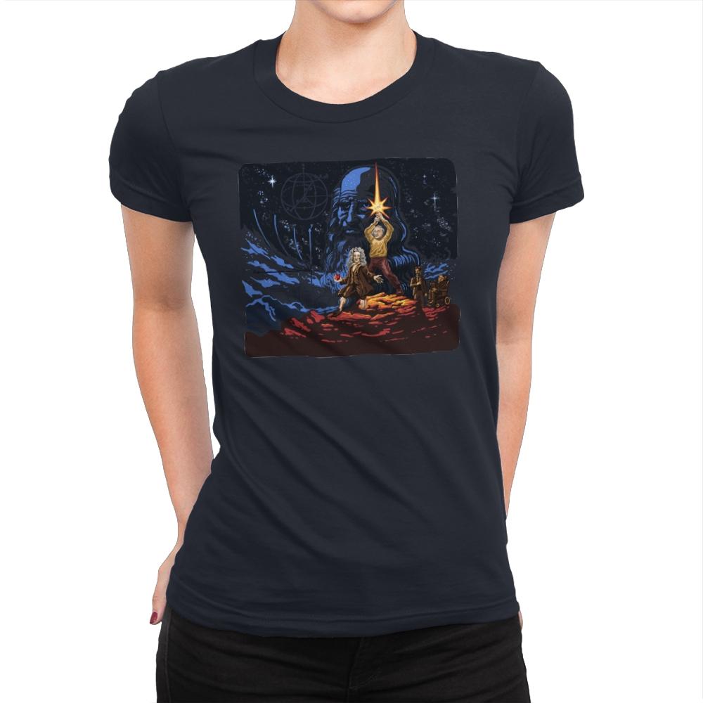Science Wars - Womens Premium T-Shirts RIPT Apparel Small / Midnight Navy