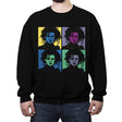 Scissorhands Pop - Crew Neck Sweatshirt Crew Neck Sweatshirt RIPT Apparel Small / Black