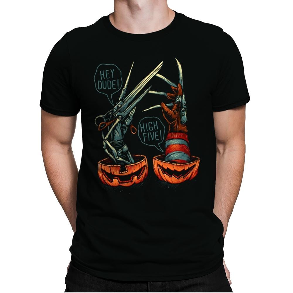 Scissors and Knives - Mens Premium T-Shirts RIPT Apparel Small / Black