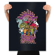 Scooby Natural - Prints Posters RIPT Apparel 18x24 / Black
