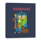 Scooby-Who - Canvas Wraps Canvas Wraps RIPT Apparel 16x20 / Navy