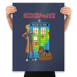 Scooby-Who - Prints Posters RIPT Apparel 18x24 / Navy