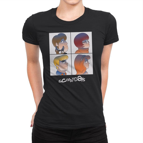 ScoobyDays - Womens Premium T-Shirts RIPT Apparel Small / Black