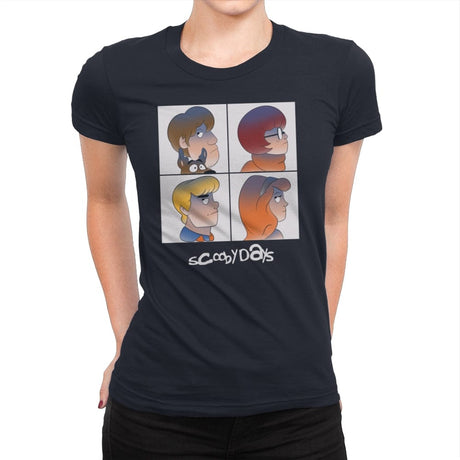 ScoobyDays - Womens Premium T-Shirts RIPT Apparel Small / Midnight Navy