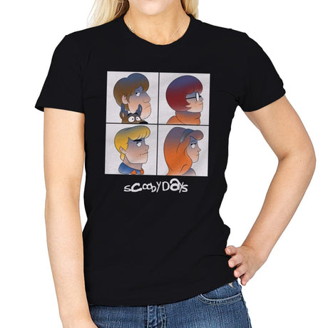 ScoobyDays - Womens T-Shirts RIPT Apparel Small / Black