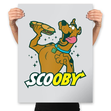 Scoobyway - Prints Posters RIPT Apparel 18x24 / Silver
