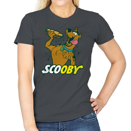 Scoobyway - Womens T-Shirts RIPT Apparel Small / Charcoal